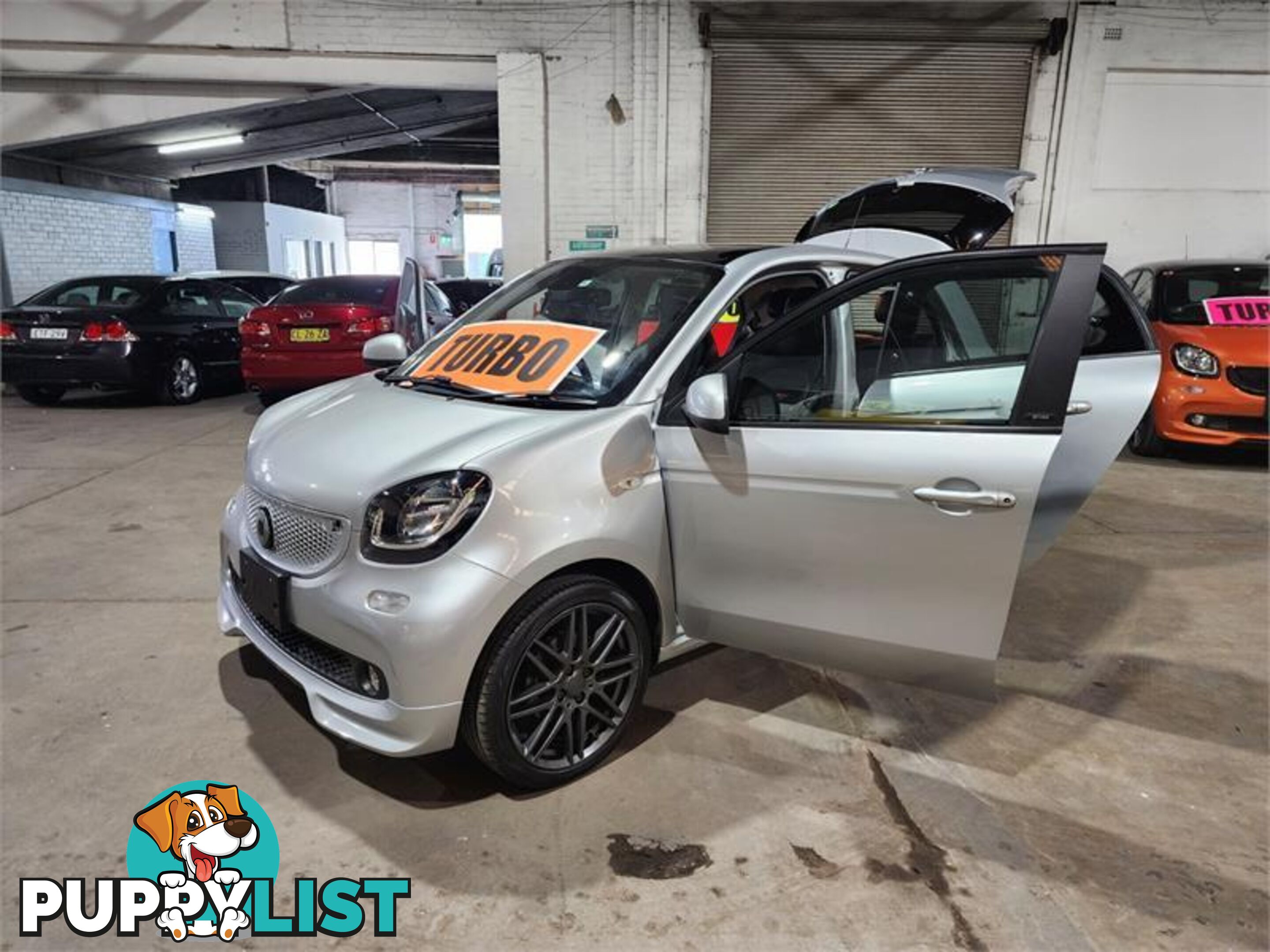 2018 smart forfour Brabus