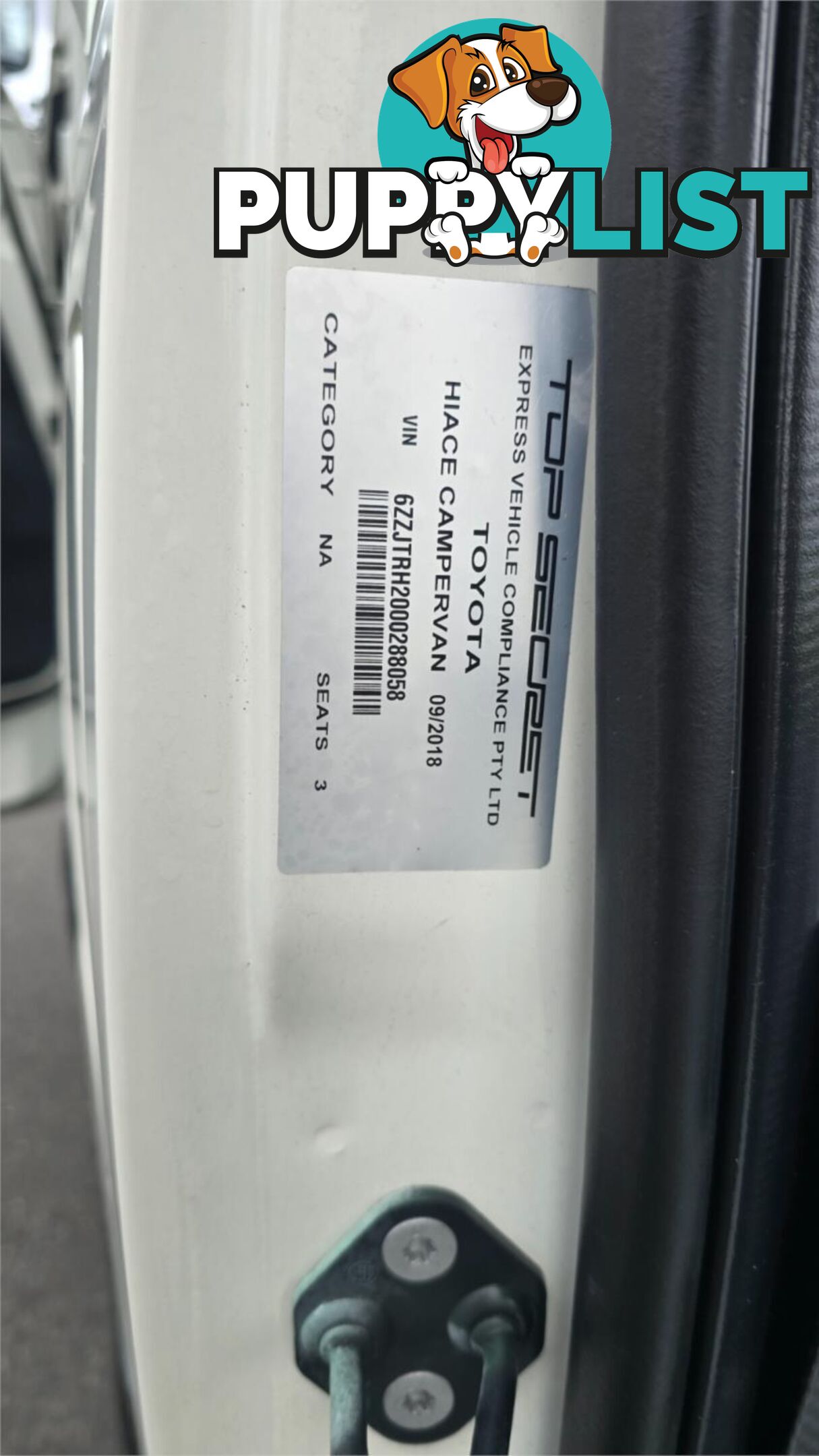 2018 Toyota Hiace