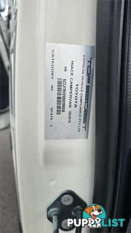 2018 Toyota Hiace