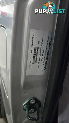 2019 Toyota Hiace