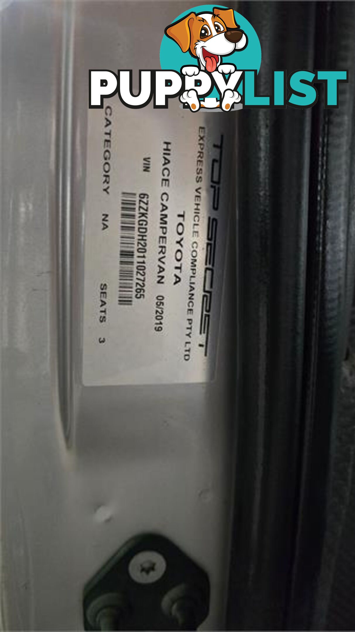 2019 Toyota Hiace