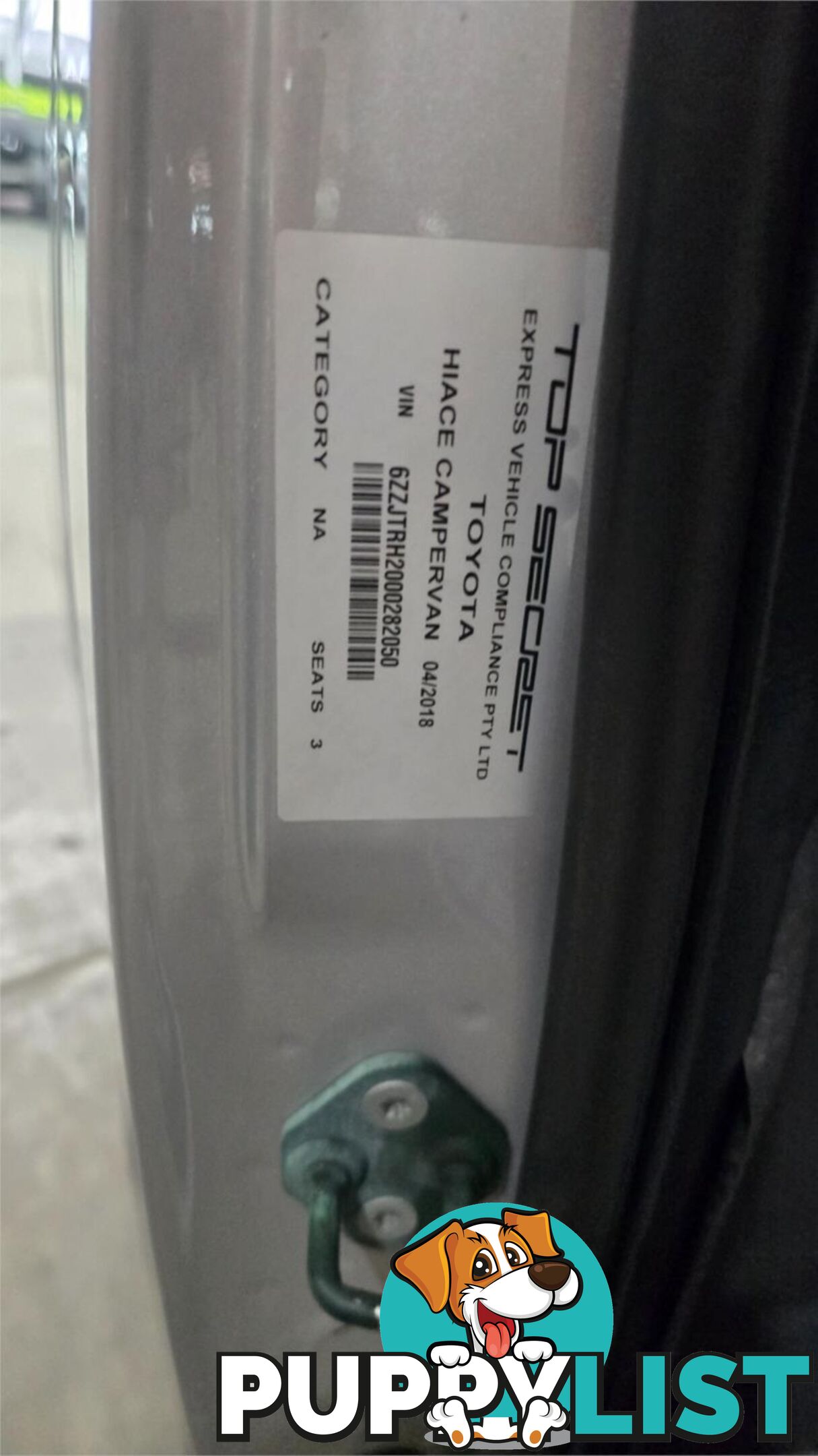 2018 Toyota Hiace