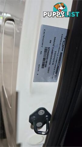 2017 Toyota Hiace