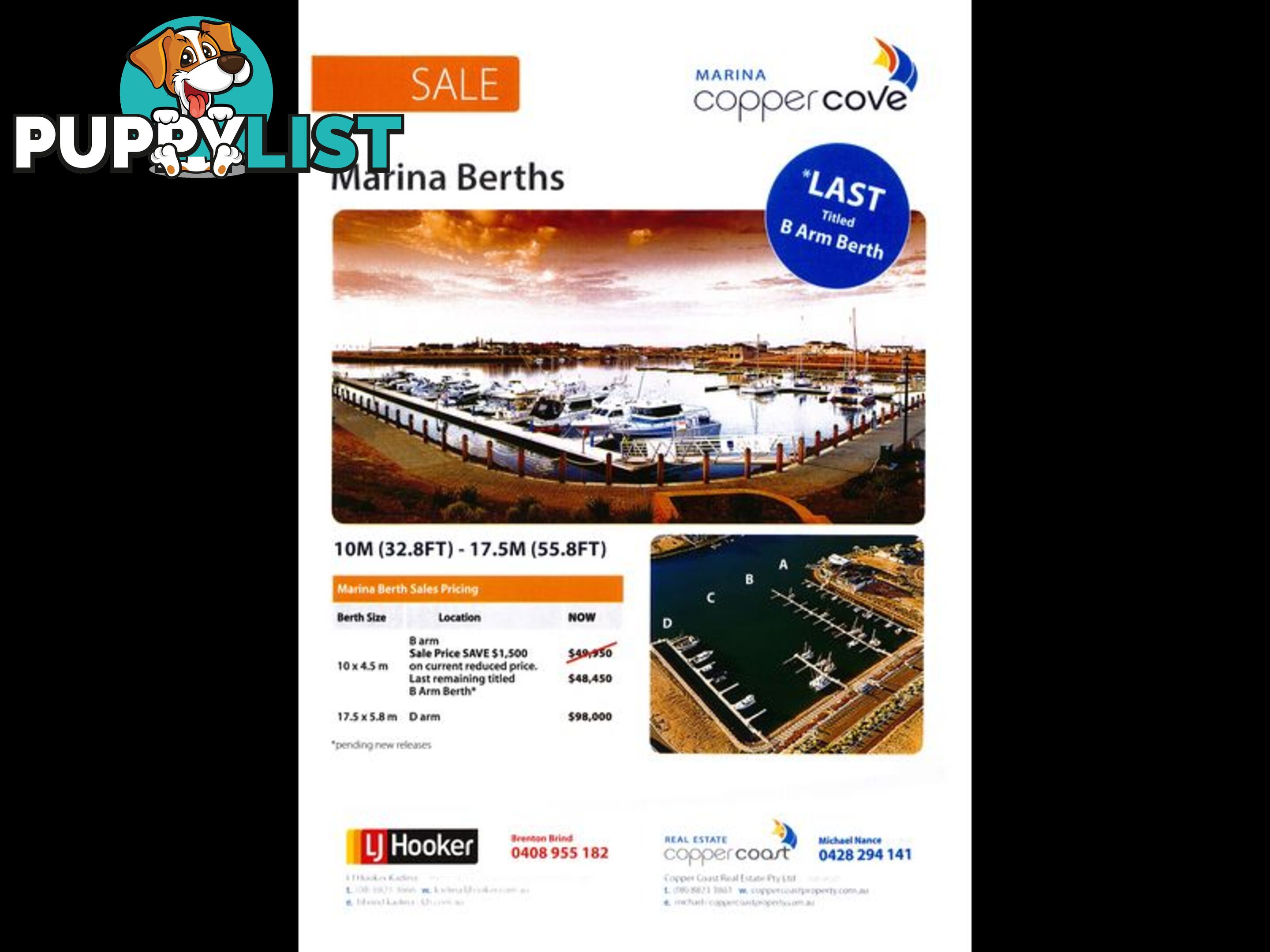 Copper Cove Marina WALLAROO SA 5556