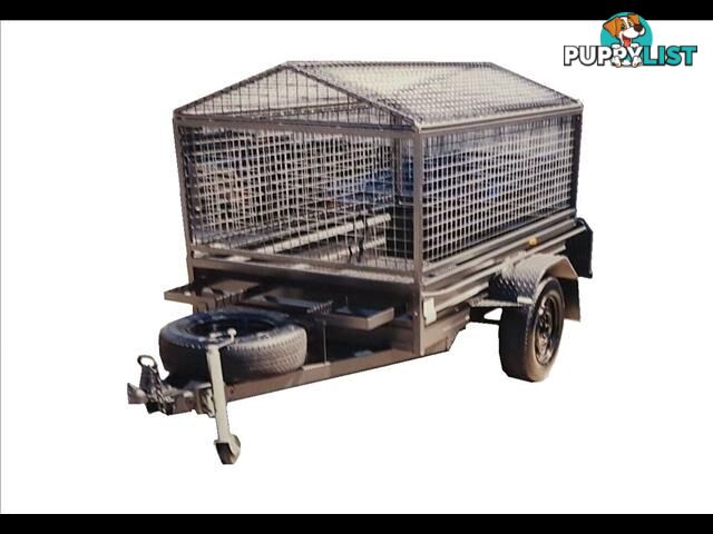 Box Trailer with Cage and Roof (Item 13)