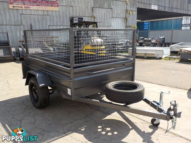 Box Trailer with Cage (Item 12)