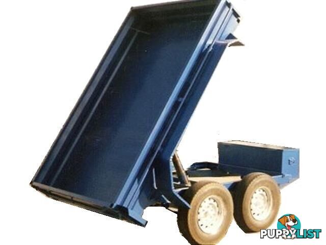Box Trailer with Hydraulic Lift Tipper (Item 131)