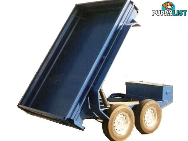 Box Trailer with Hydraulic Lift Tipper (Item 131)