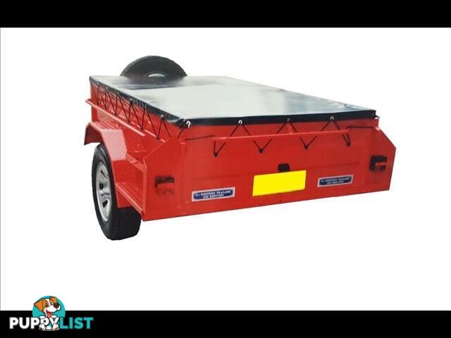 Box Trailer with PVC Cover (Item 1)