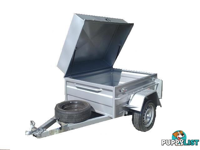 Box Trailer with Lid (Item 125)