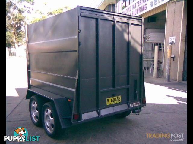 Luggage Trailer Enclosed Dual Axle (Item 94)