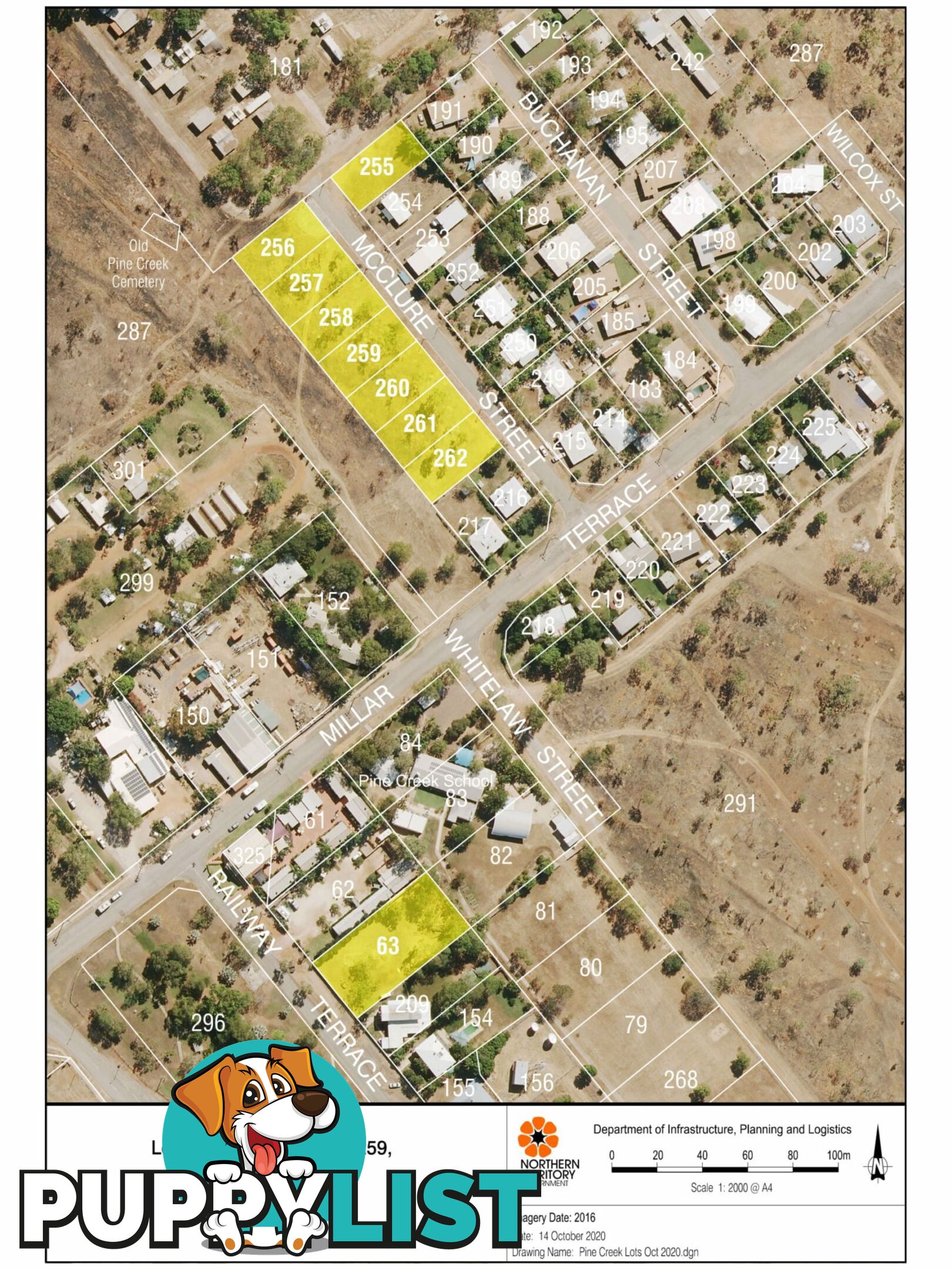 lot 259 McClure Street PINE CREEK NT 0847