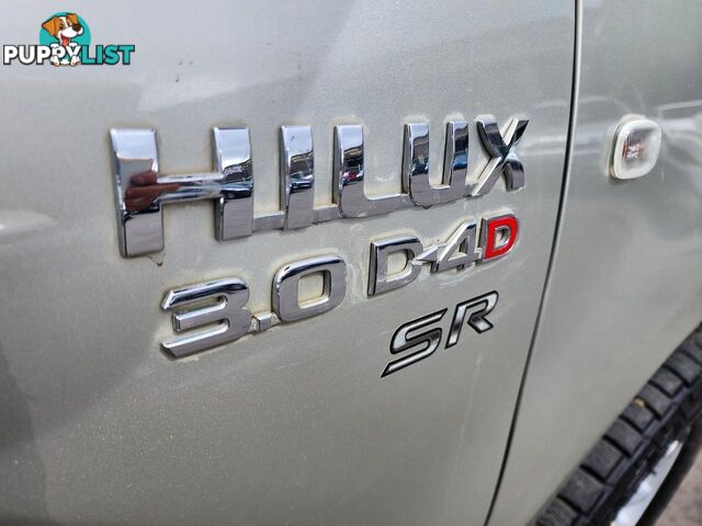 2009 TOYOTA HILUX SR KUN26R CAB CHASSIS