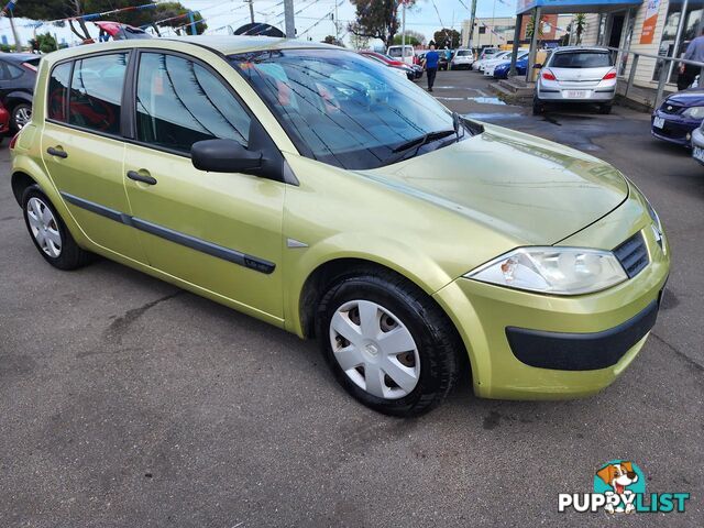 2004 RENAULT MEGANE Dynamique II B84 HATCHBACK