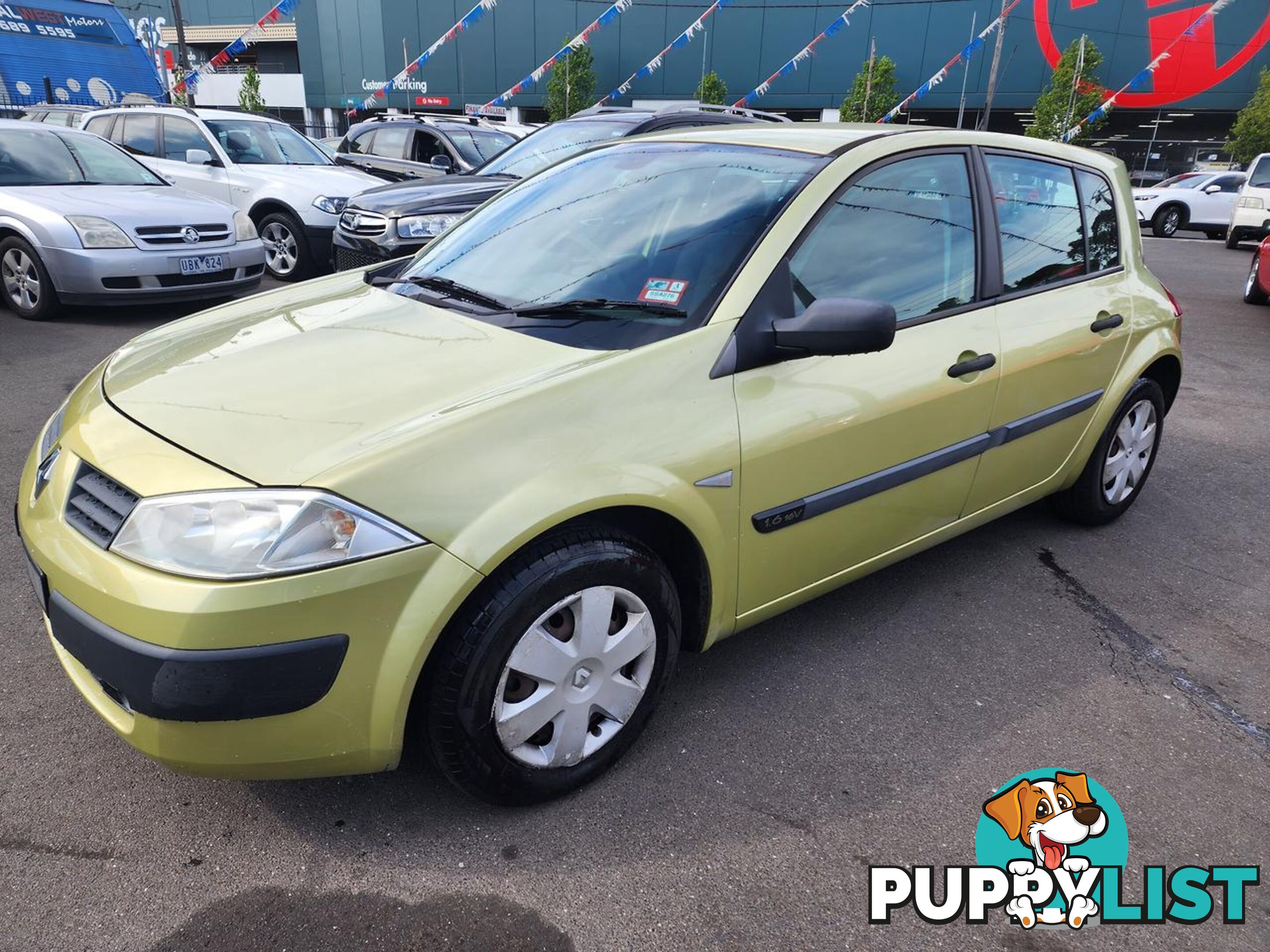 2004 RENAULT MEGANE Dynamique II B84 HATCHBACK