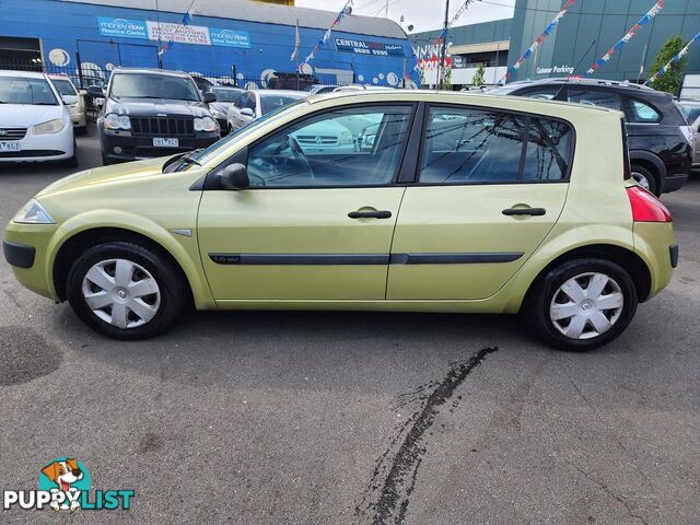 2004 RENAULT MEGANE Dynamique II B84 HATCHBACK