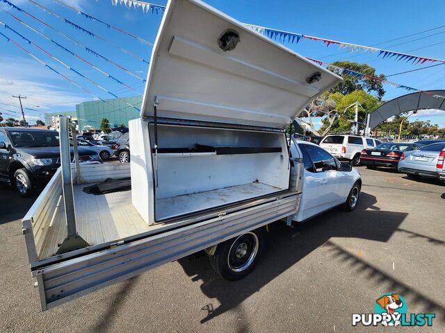 2010 FORD FALCON UTE  FG CAB CHASSIS