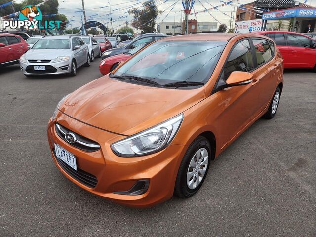 2015 HYUNDAI ACCENT Active RB3 HATCHBACK