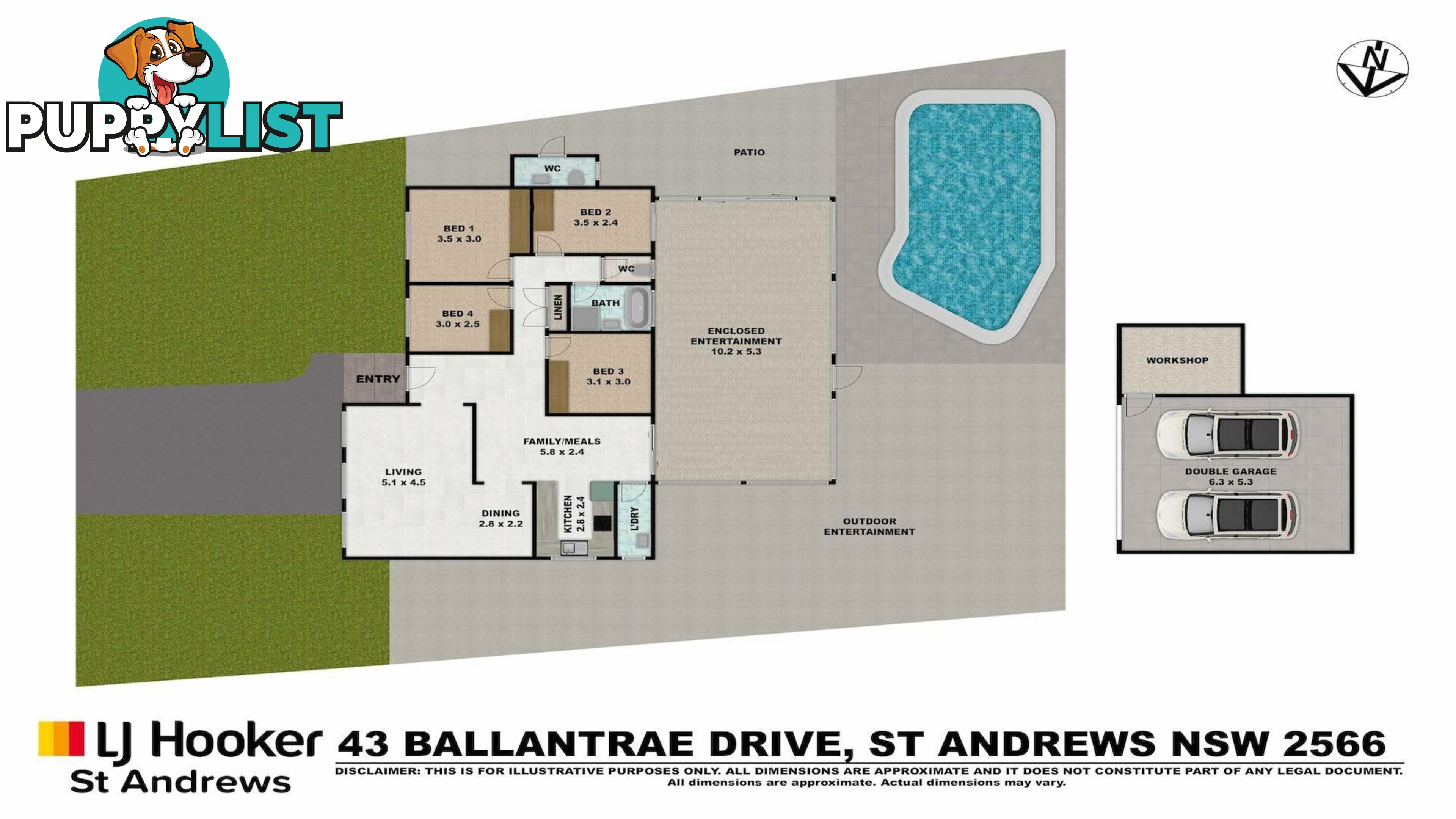 43 Ballantrae Drive ST ANDREWS NSW 2566