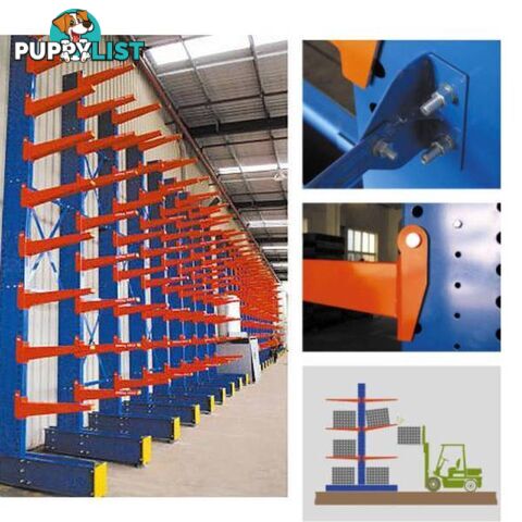 HEAVY DUTY CANTILEVER RACKING STORAGE PALLET RACKING WAREHOUSE