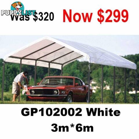 3*6m Gazebo Marquee Car Canopy Wedding Shade Market Tent