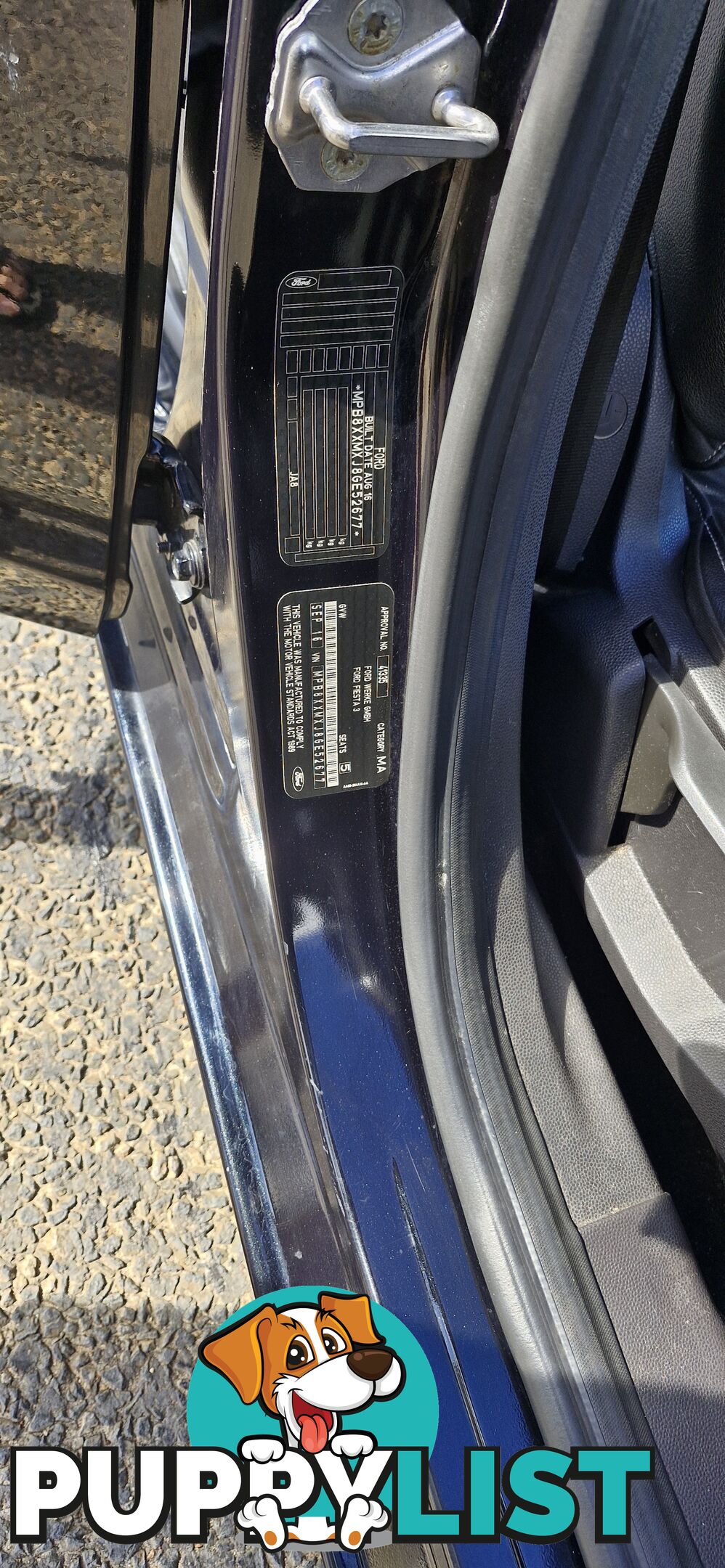 2016 Ford Fiesta ECO  Boost Sport SPORT Hatchback Manual