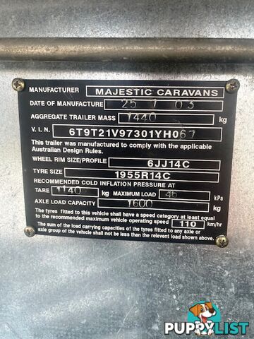 2003 Majestic Canterbury Grand Tourer