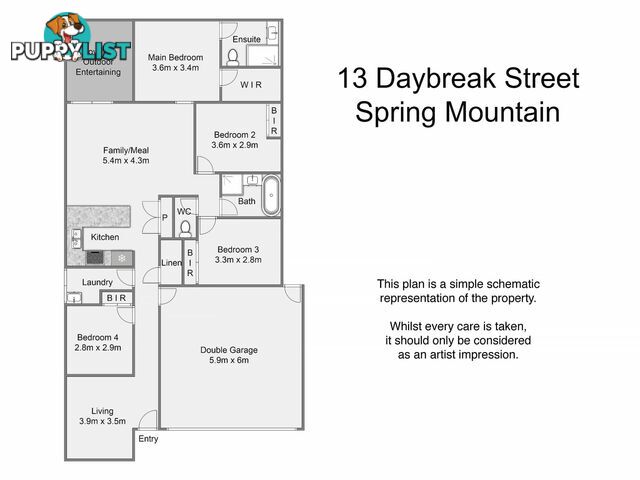 13 Daybreak Street SPRING MOUNTAIN QLD 4300