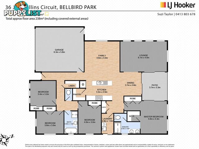 36 Jeff Collins Circuit BELLBIRD PARK QLD 4300