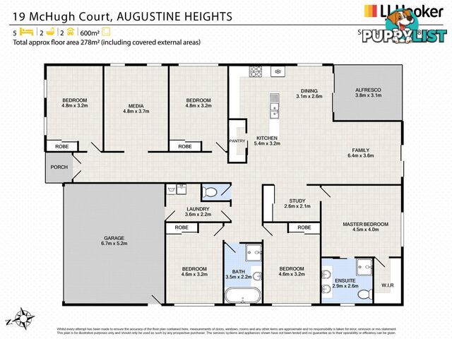 19 McHugh Court AUGUSTINE HEIGHTS QLD 4300