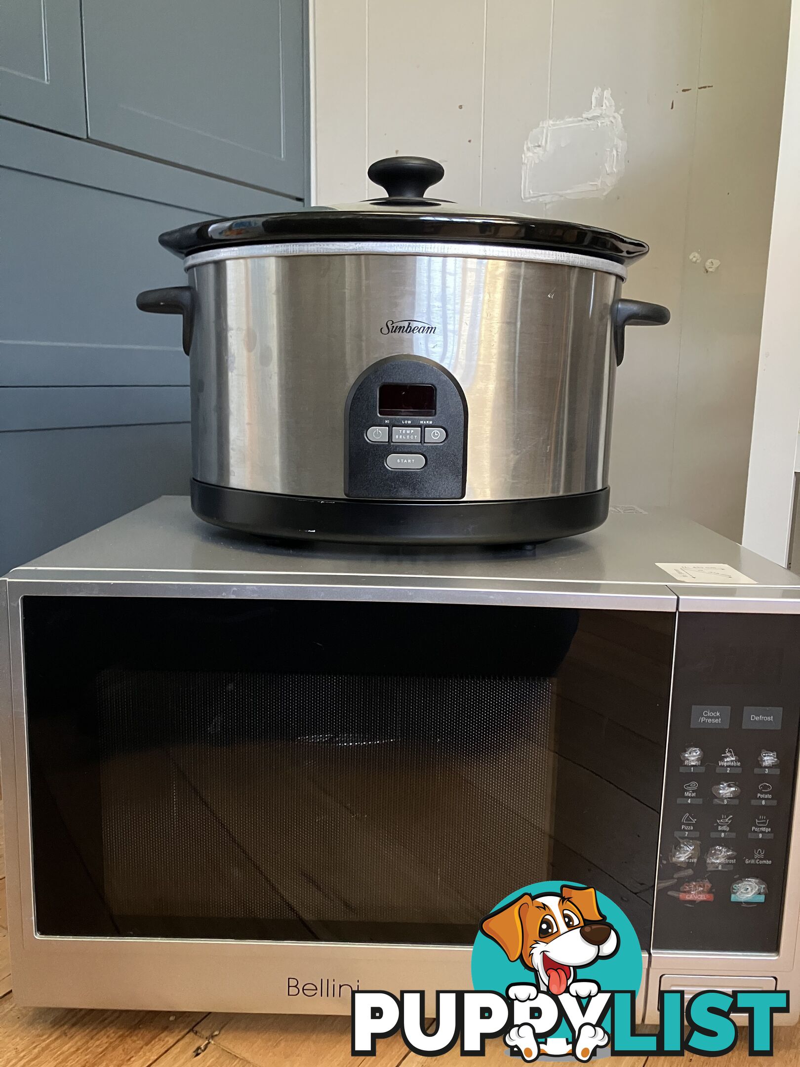 Sunbeam Slow Cooker & Bellini Microwave Package!! Must Sell!