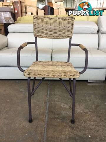 BAC RATTAN DINING CHAIR