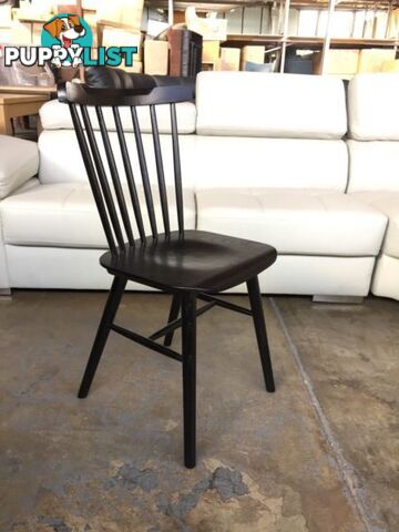 THE NEW BROOKS BLACK MATT DINING CHAIR