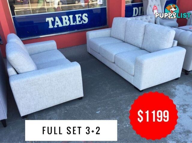 BOSTON SOFA SET 3+2 - FURNITURE OUTLET - SPECIAL OFFER