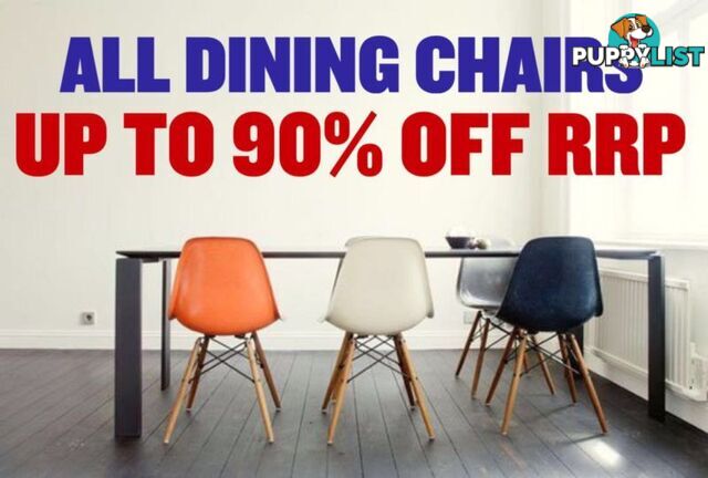 ALL DINING CHAIRS - UP TO 90% OFF RRP