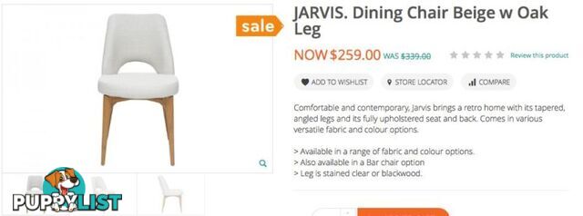 JARVIS DINING CHAIR