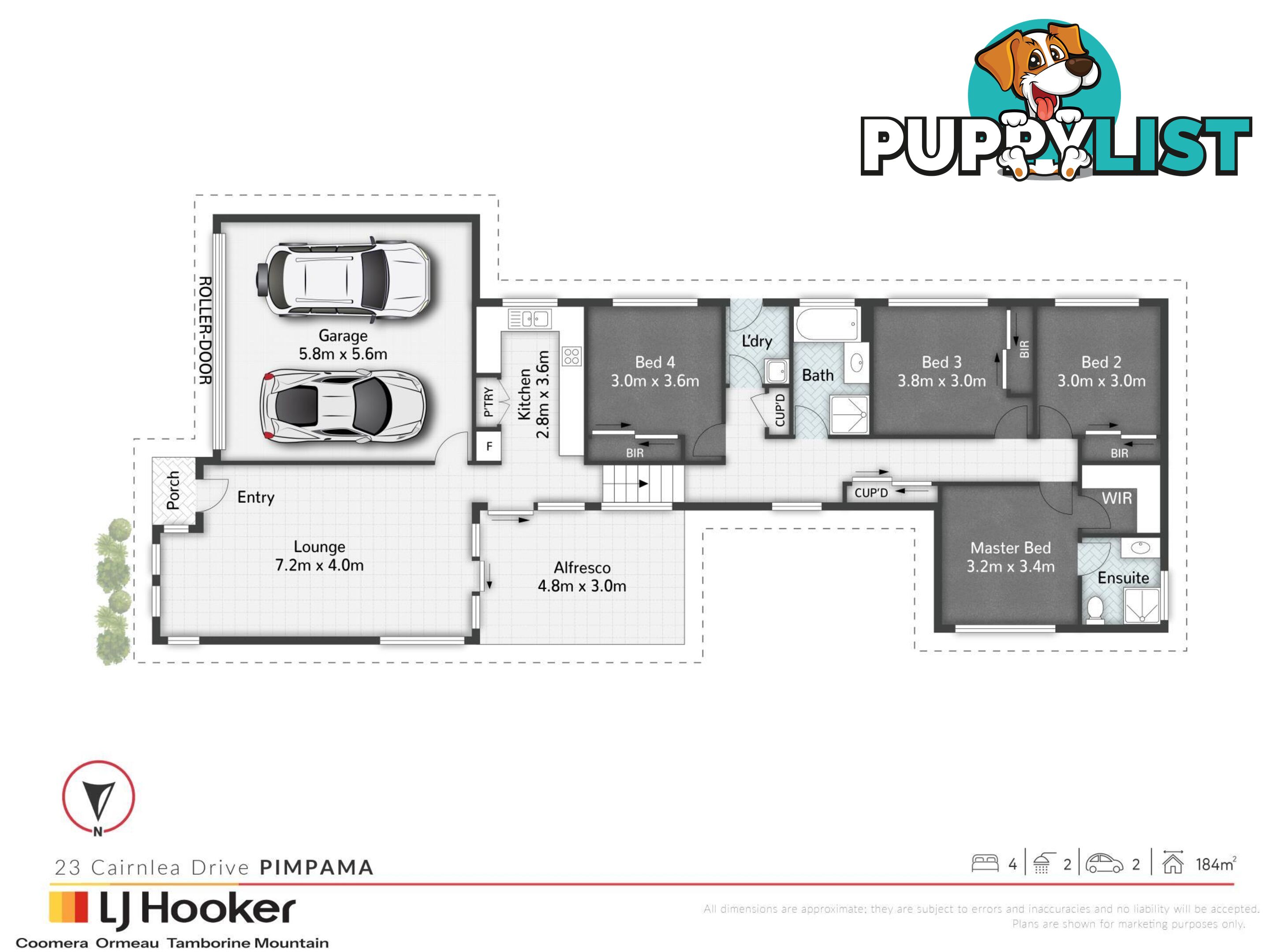 23 Cairnlea Drive PIMPAMA QLD 4209