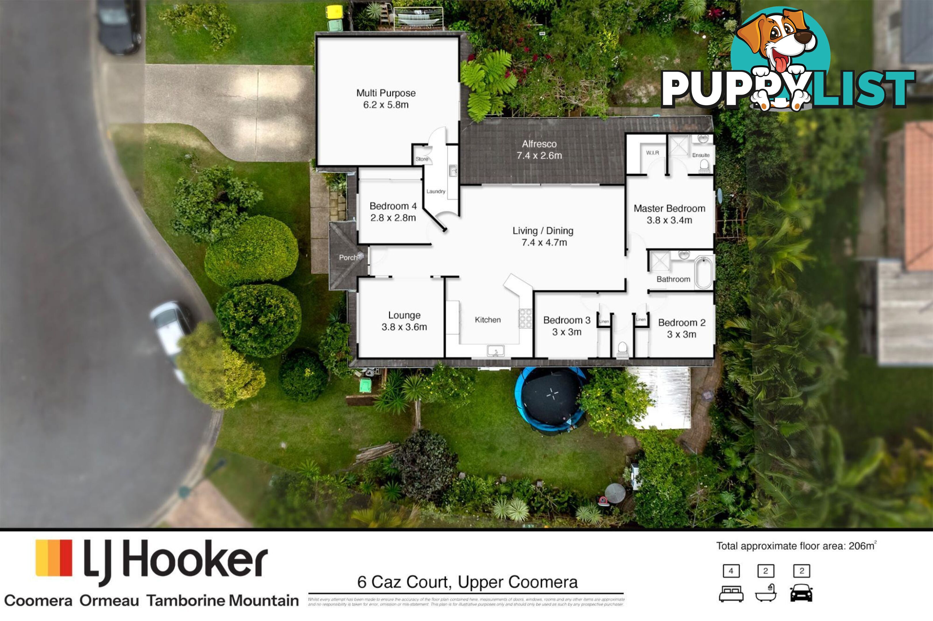 6 Caz Court UPPER COOMERA QLD 4209