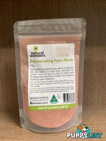Natural Wonders Rejuvenating Face Mask 75g