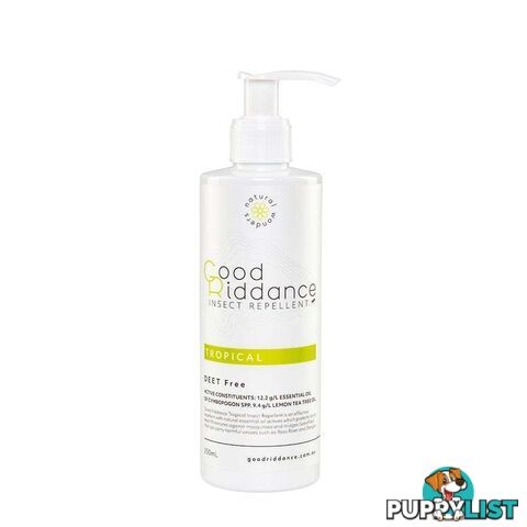 Natural Wonders Good Riddance Tropical Insect Repellent 250ml Pump