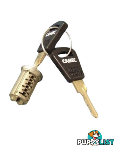 Original Camec 3-Point Lock Barrel & Key