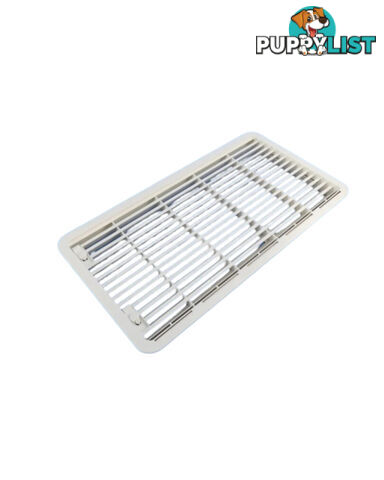 Large Wall Vent Plus Frame to suit Fridges over 100L - 490w X 249h