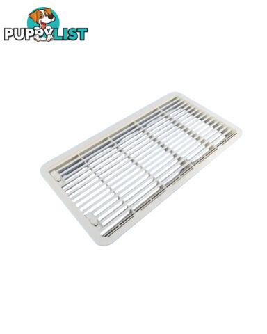 Large Wall Vent Plus Frame to suit Fridges over 100L - 490w X 249h