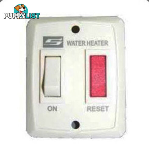 Suburban Switch & Plate Assy White
