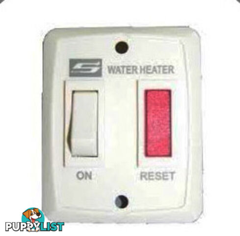 Suburban Switch & Plate Assy White