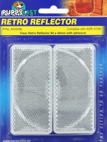 Reflector Clear 94x44