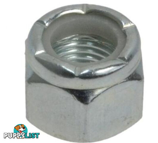 5/8" UNF Nyloc Nut - Zinc Plated