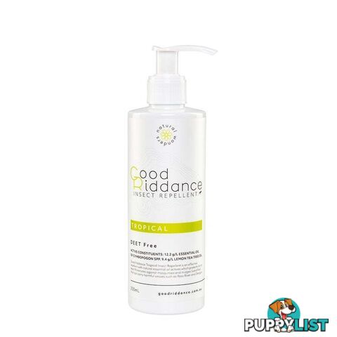 Natural Wonders Good Riddance Tropical Insect Repellent 250ml Pump