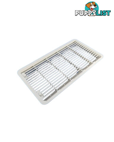 Large Wall Vent Plus Frame to suit Fridges over 100L - 490w X 249h