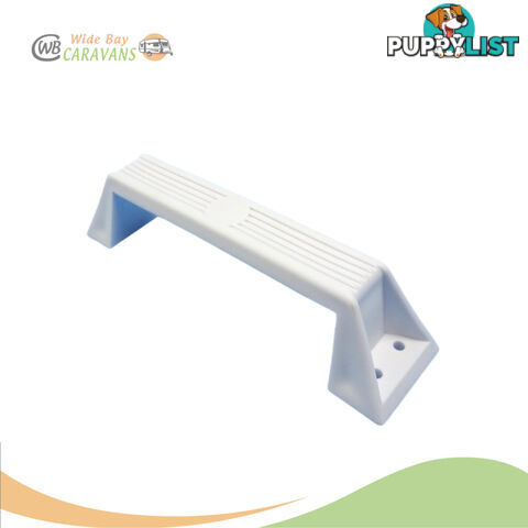 Camec Plastic Grab Handle - White